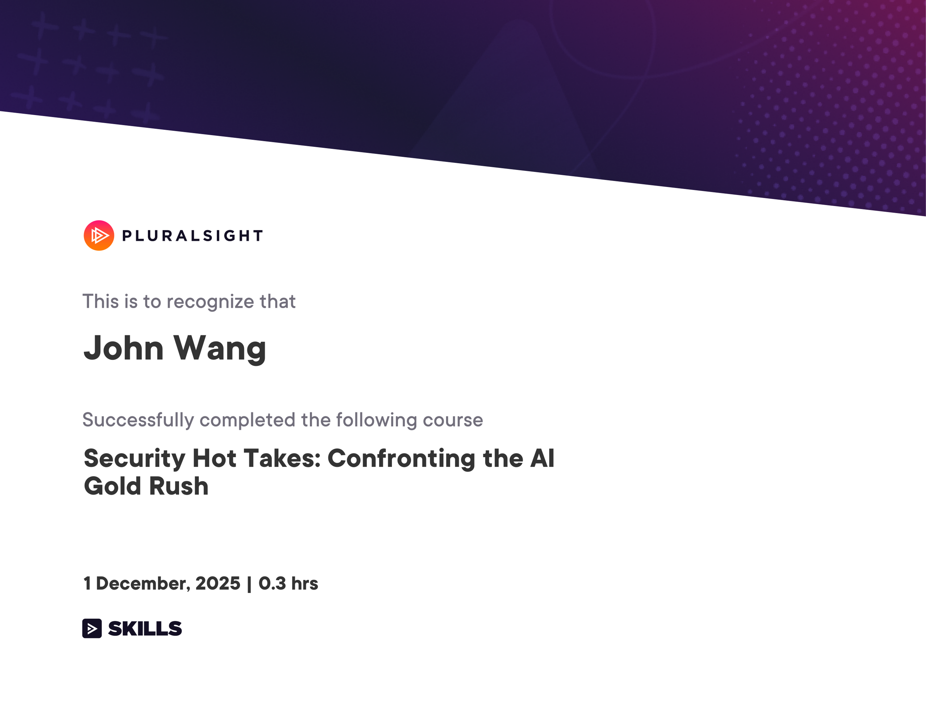 John's Security Hot Takes: Confronting the AI Gold Rush from Pluralsight by Michael Teske, Matthew Lloyd Davies