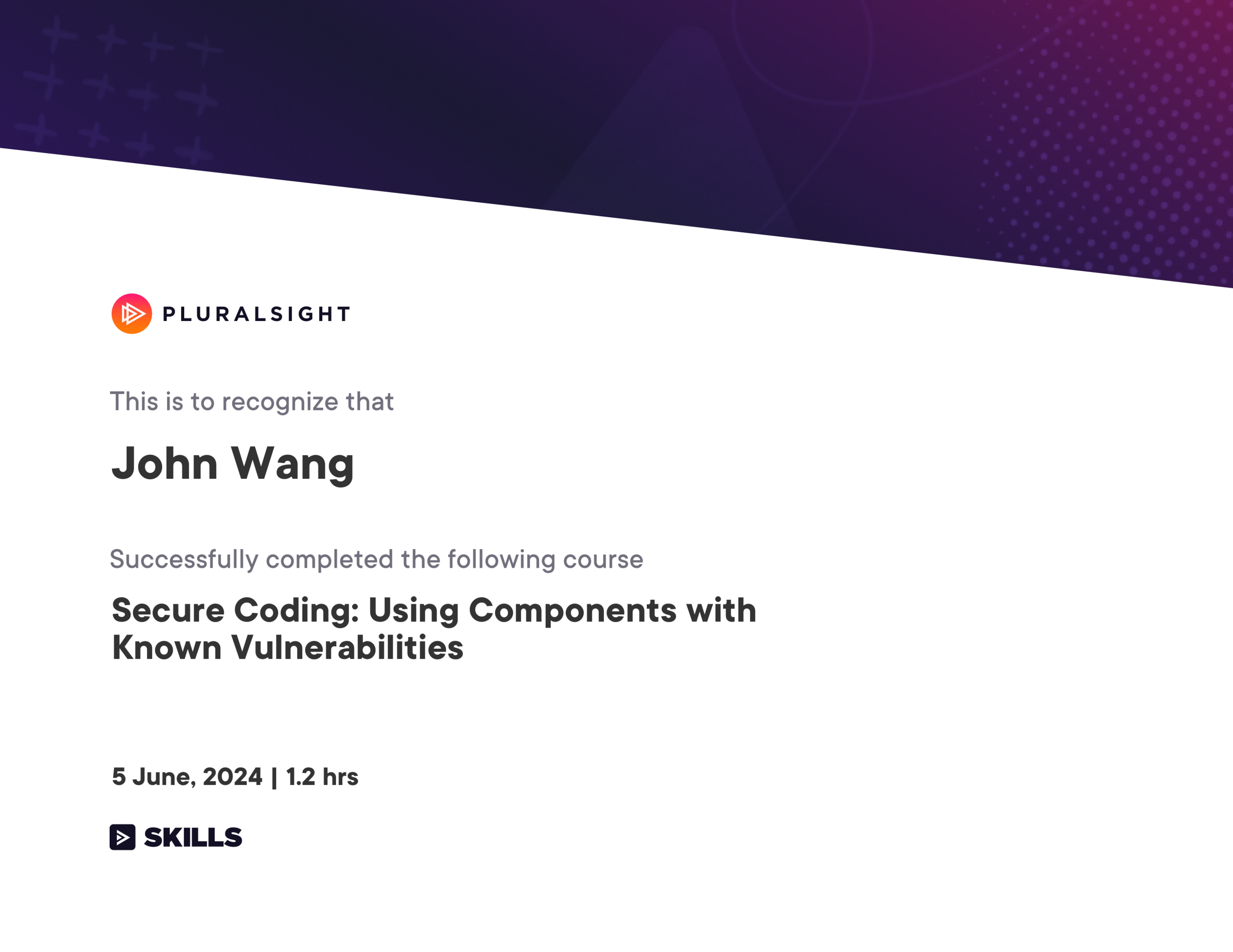 John's Secure Coding: Using Components with Known Vulnerabilities from Pluralsight by Peter Mosmans