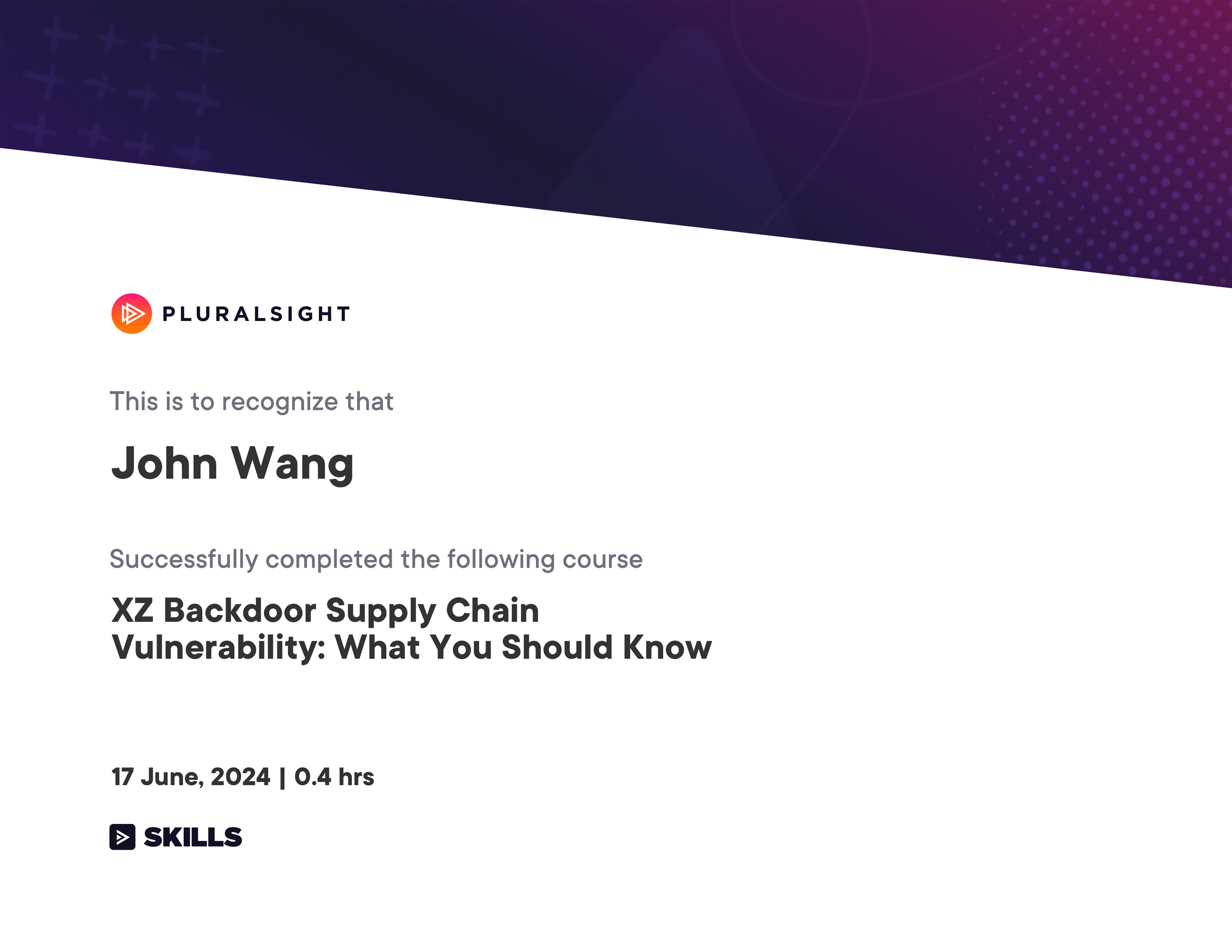 John's XZ Backdoor Supply Chain Vulnerability: What You Should Know from Pluralsight by Aaron Rosenmund, Matthew Lloyd Davies