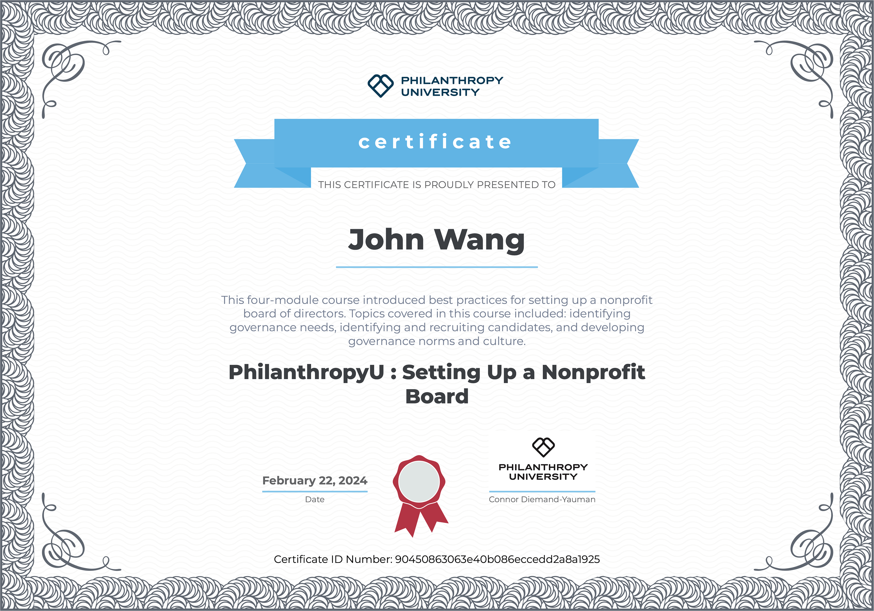 John's Setting Up a Nonprofit Board from Philanthropy University